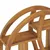 Produktbild 4 för Yin yang-vägghylla 60x15x60 cm massiv teak