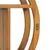 Produktbild 5 för Yin yang-vägghylla 60x15x60 cm massiv teak