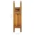 Produktbild 6 för Yin yang-vägghylla 60x15x60 cm massiv teak