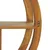 Produktbild 5 för Yin yang-vägghylla 80x17,5x80 cm massiv teak
