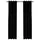 Mörkläggningsgardin med öljetter linnelook 2 st svart 140x225cm