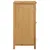 Produktbild 4 för vidaXl Garderob 76x52x105 cm massiv ek