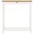 Produktbild 3 för Barbord 100x40x110 cm massiv ek