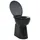 Hög toalettstol 7 cm utan spolkant mjuk stängning keramik svart