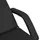 Behandlingsstol svart 180x62x(86,5-118) cm