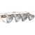 Produktbild 11 för Industriell vägglampa silver 90x25 cm E27