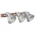 Produktbild 2 för Industriell vägglampa silver 65x25 cm E27