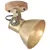 Produktbild 3 för Industriell vägglampa/taklampa 2 st mässing 20x25 cm E27