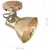 Produktbild 9 för Industriell vägglampa/taklampa 2 st mässing 20x25 cm E27