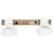 Produktbild 3 för Industriell vägglampa vit 45x25 cm E27