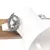 Produktbild 6 för Industriell vägglampa vit 45x25 cm E27