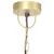 Produktbild 7 för Hänglampa industriell 25 W mässing rund 30 cm E27