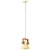 Produktbild 5 för Hänglampa industriell 25 W mässing rund 19 cm E27