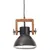 Produktbild 3 för Hänglampa industriell 25 W svart rund 19 cm E27