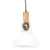 Produktbild 4 för Hänglampa industriell 25 W vit rund 19 cm E27