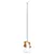 Produktbild 5 för Hänglampa industriell 25 W vit rund 19 cm E27