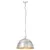 Produktbild 3 för Hänglampa industriell vintage 25 W silver rund 41 cm E27