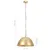 Produktbild 11 för Hänglampa industriell vintage 25 W mässing rund 41 cm E27