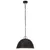 Produktbild 4 för Hänglampa industriell vintage 25 W svart rund 41 cm E27
