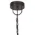 Produktbild 5 för Hänglampa industriell vintage 25 W svart rund 41 cm E27