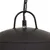 Produktbild 6 för Hänglampa industriell vintage 25 W svart rund 41 cm E27
