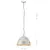 Produktbild 8 för Hänglampa industriell vintage 25 W silver rund 31 cm E27