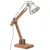 Produktbild 2 för Skrivbordslampa industriell silver rund 58x18x90 cm E27