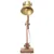 Produktbild 3 för Skrivbordslampa industriell mässing rund 58x18x90 cm E27