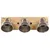 Produktbild 4 för Vägglampa industriell silver 70x23 cm E27 mangoträ