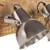Produktbild 5 för Vägglampa industriell silver 70x23 cm E27 mangoträ