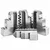 Produktbild 6 för 4-backs självjusterande svarvchuck 160 mm stål
