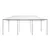 Produktbild 3 för Paviljong 600x298x270 cm vit 180g/m²