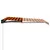 Produktbild 2 för Markis manuellt infällbar 300x250 cm orange och brun