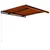Produktbild 3 för Markis manuellt infällbar 300x250 cm orange och brun