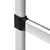 Produktbild 6 för Teleskopiskt garderobssystem med stänger aluminium
