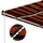 Infällbar markis med vindsensor & LED 450x300 cm orange & brun