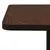 Produktbild 4 för Bistrobord mörk ask 60x60x107 cm