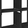 Hylla med 4 kuber svart 69x30x72,5 cm tyg