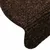 Produktbild 7 för Trappstegsmattor självhäftande 15 st brun 65x21x4 cm brodyr