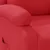 Produktbild 7 för Reclinerfåtölj röd konstläder