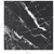 Produktbild 5 för Bordsskiva svart 70x70 cm 6 mm härdat glas med marmortextur