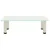 Produktbild 2 för TV-bänk frostad 60x35x17 cm härdat glas