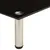 Produktbild 4 för TV-bänk svart 80x35x17 cm härdat glas