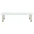 Produktbild 2 för TV-bänk frostad 80x35x17 cm härdat glas