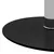 Produktbild 4 för Soffbord svart 40 cm härdat glas