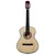 Produktbild 3 för Gitarr för nybörjare med fodral klassisk 3/4 36"