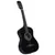 Produktbild 2 för Gitarr för nybörjare med fodral klassisk svart 3/4 36"