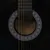 Produktbild 6 för Gitarr för nybörjare med fodral klassisk svart 3/4 36"