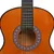Produktbild 6 för Gitarr för nybörjare med fodral klassisk 3/4 36"