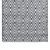 Produktbild 4 för Utomhusmatta vit och svart 80x150 cm PP